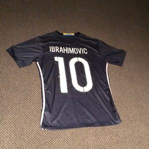Zlatan Ibrahimovic - Sweden Away Jersey